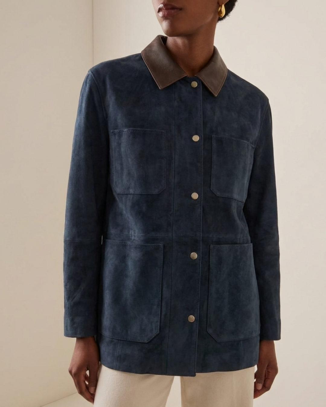 Auvette Suede Jacket by Curated Crowd Collective on curated-crowd.com