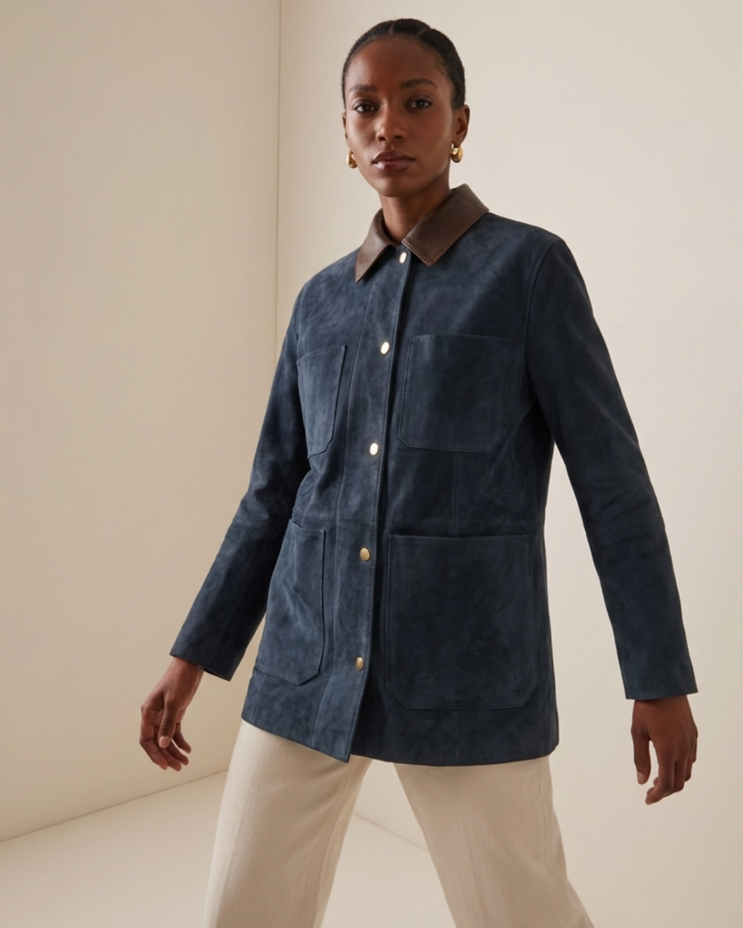 Auvette Suede Jacket by Curated Crowd Collective on curated-crowd.com