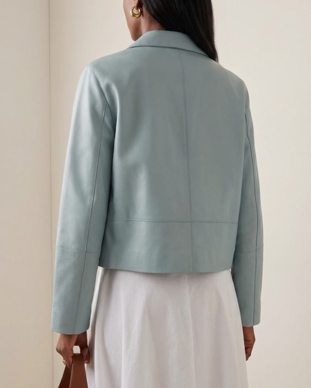 Ralia Leather Jacket by Curated Crowd Collective on curated-crowd.com