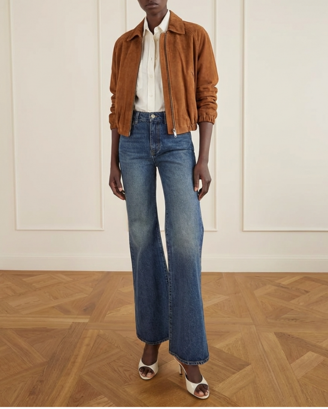 Alba Suede Jacket by Curated Crowd Collective on curated-crowd.com