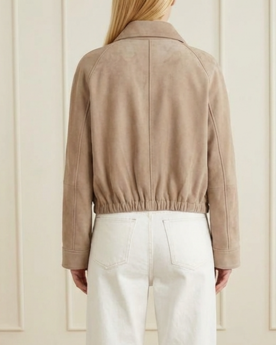 Alba Suede Jacket by Curated Crowd Collective on curated-crowd.com