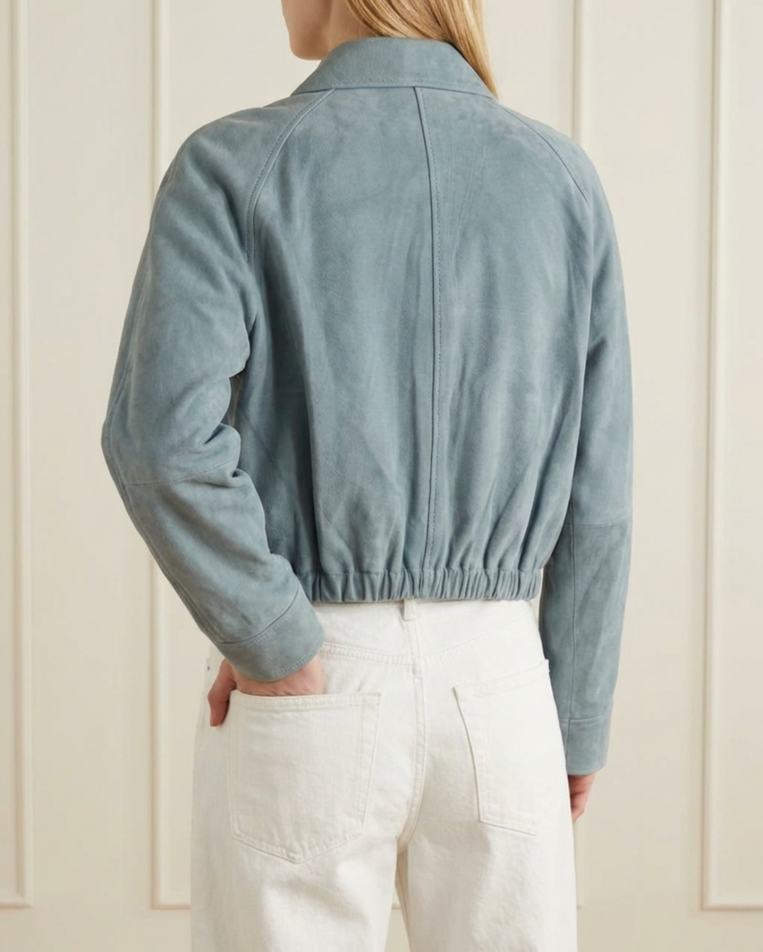 Alba Suede Jacket by Curated Crowd Collective on curated-crowd.com