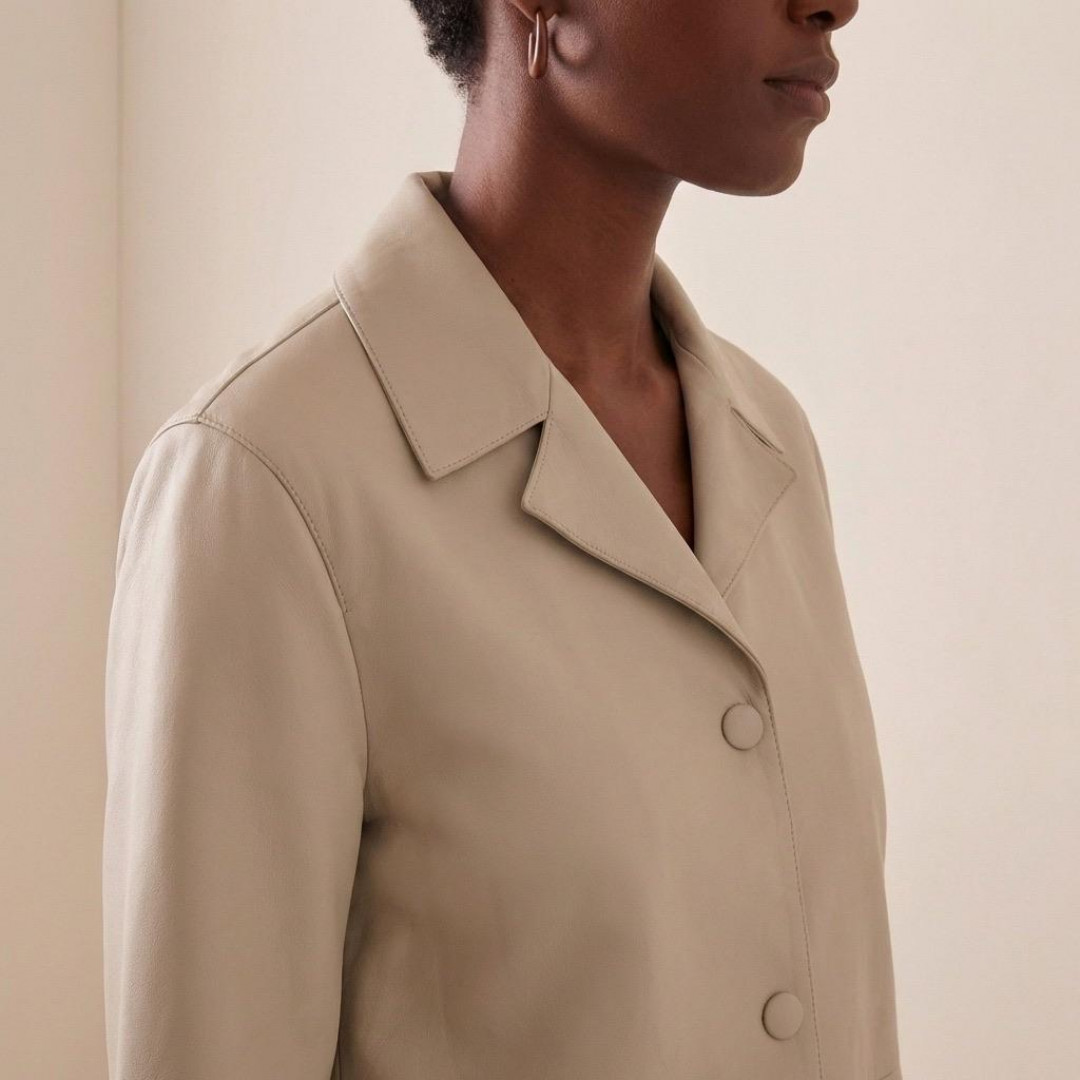 Ralia Leather Jacket by Curated Crowd Collective on curated-crowd.com