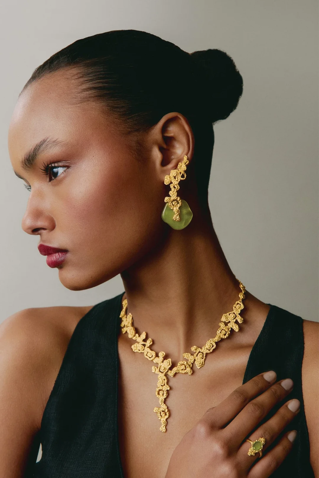 Interchangeable Erosion Earrin by Jude Benhalim on curated-crowd.com