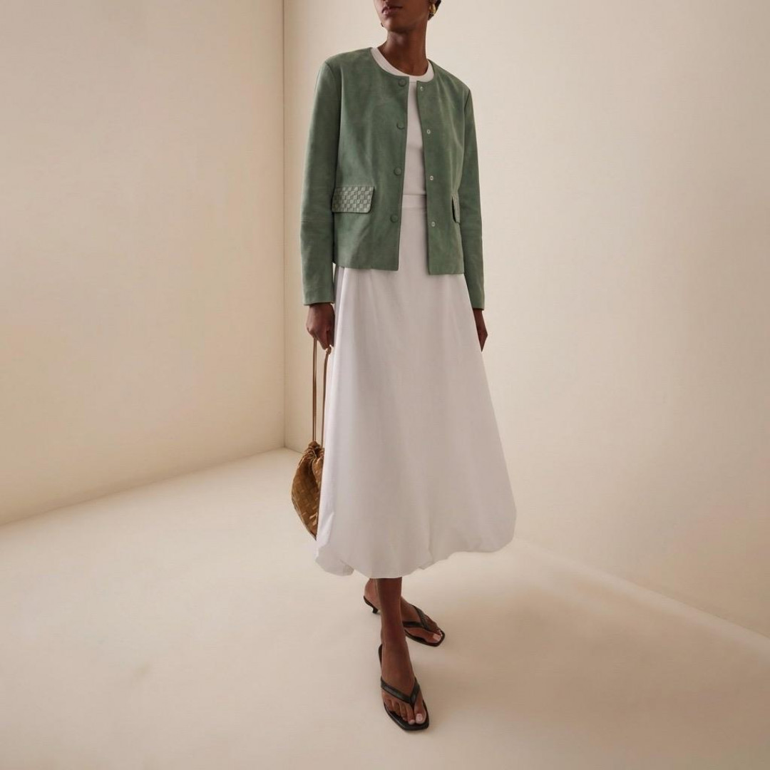 Canto Suede Jacket by Curated Crowd Collective on curated-crowd.com