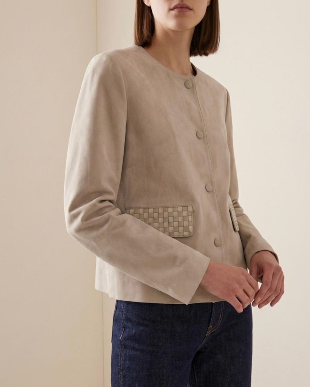 Canto Suede Jacket by Curated Crowd Collective on curated-crowd.com