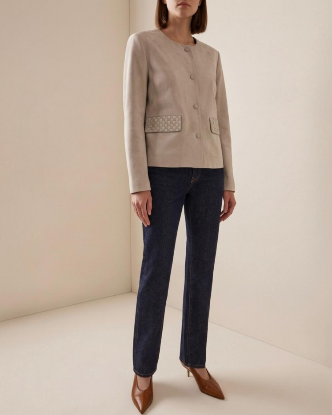 Canto Suede Jacket by Curated Crowd Collective on curated-crowd.com