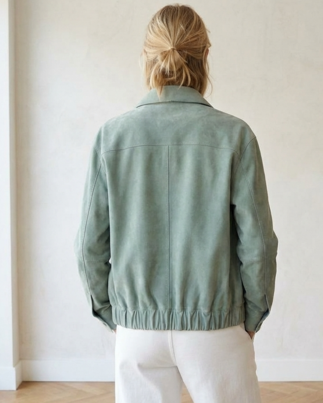 Infinite Suede Jacket by Curated Crowd Collective on curated-crowd.com