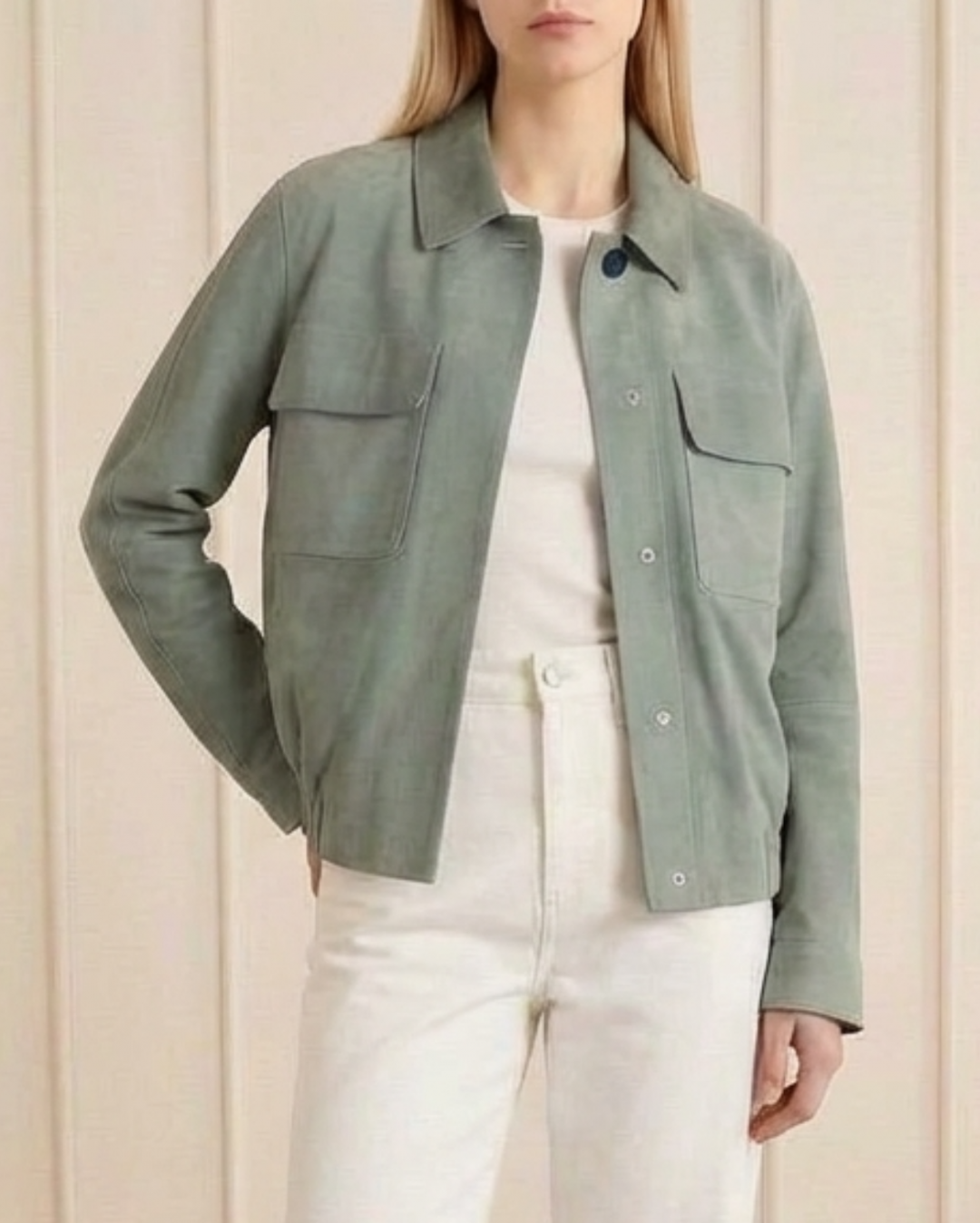 Infinite Suede Jacket by Curated Crowd Collective on curated-crowd.com