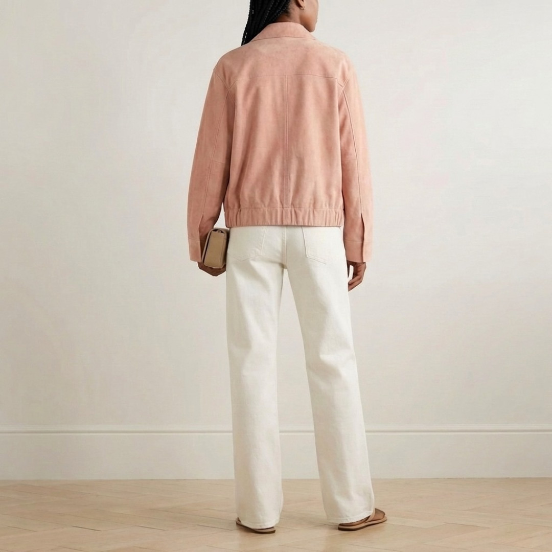 Infinite Suede Jacket by Curated Crowd Collective on curated-crowd.com