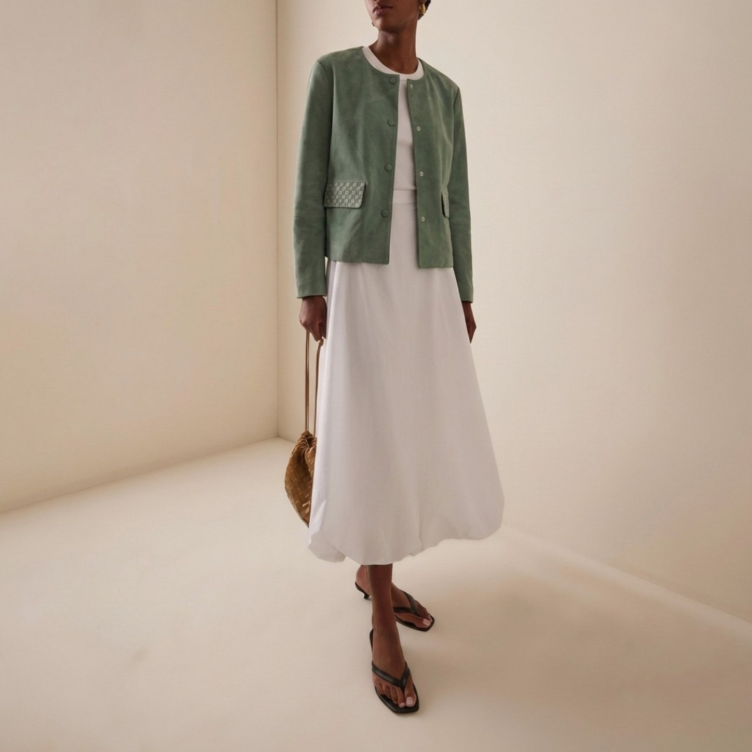 Canto Suede Jacket by Curated Crowd Collective on curated-crowd.com