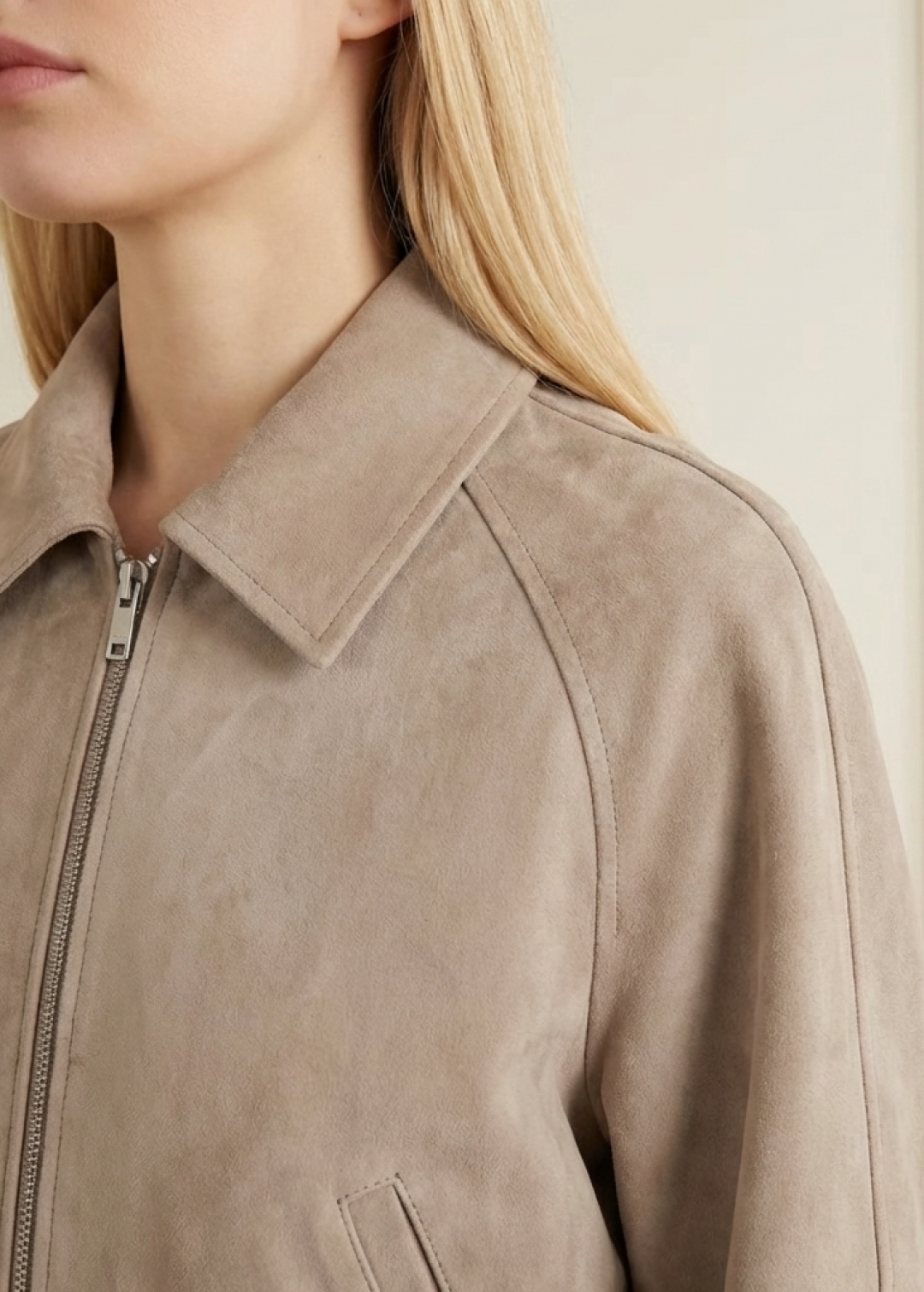Alba Suede Jacket by Curated Crowd Collective on curated-crowd.com