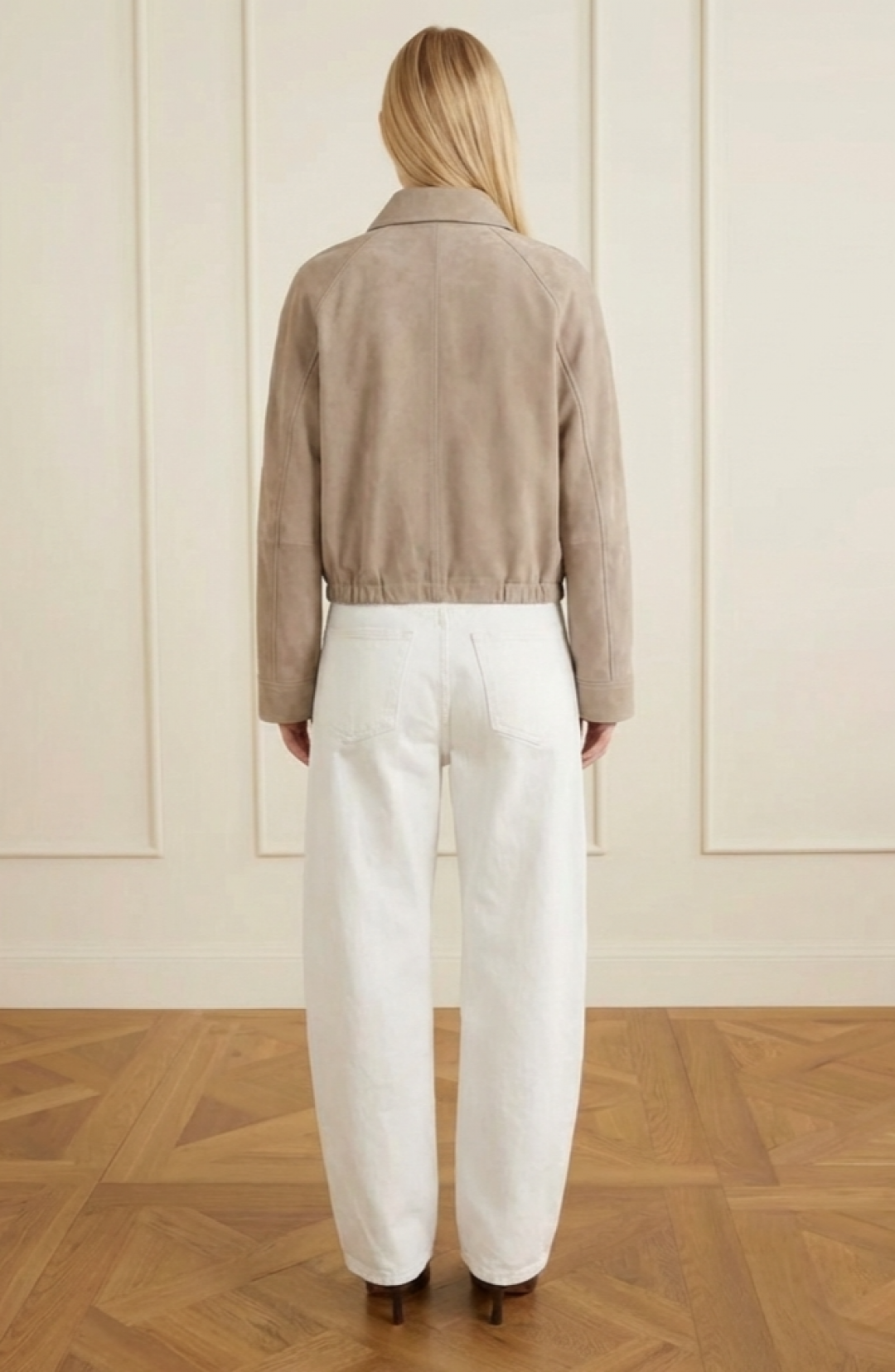 Alba Suede Jacket by Curated Crowd Collective on curated-crowd.com
