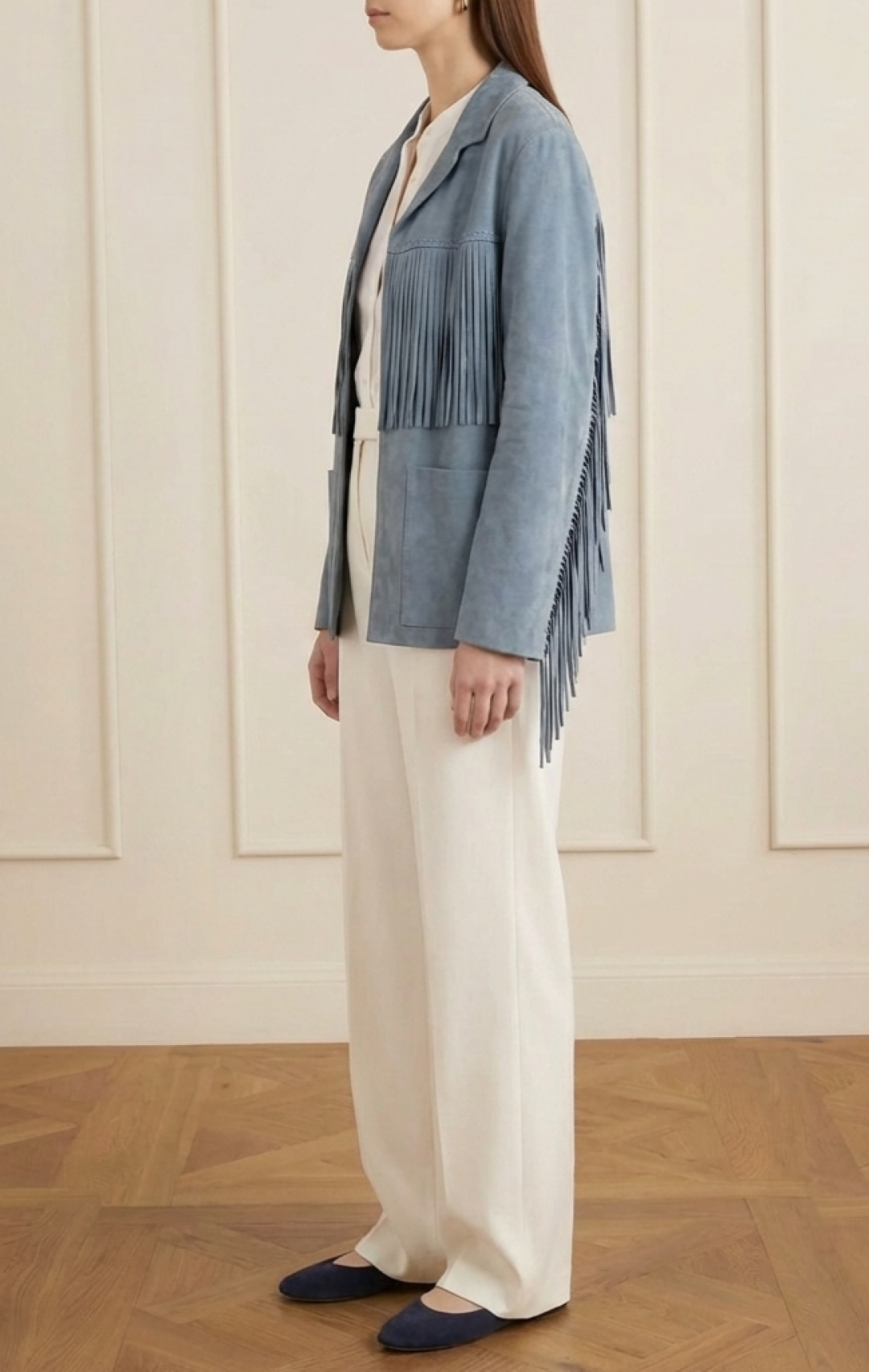 Calypso Suede Jacket by Curated Crowd Collective on curated-crowd.com