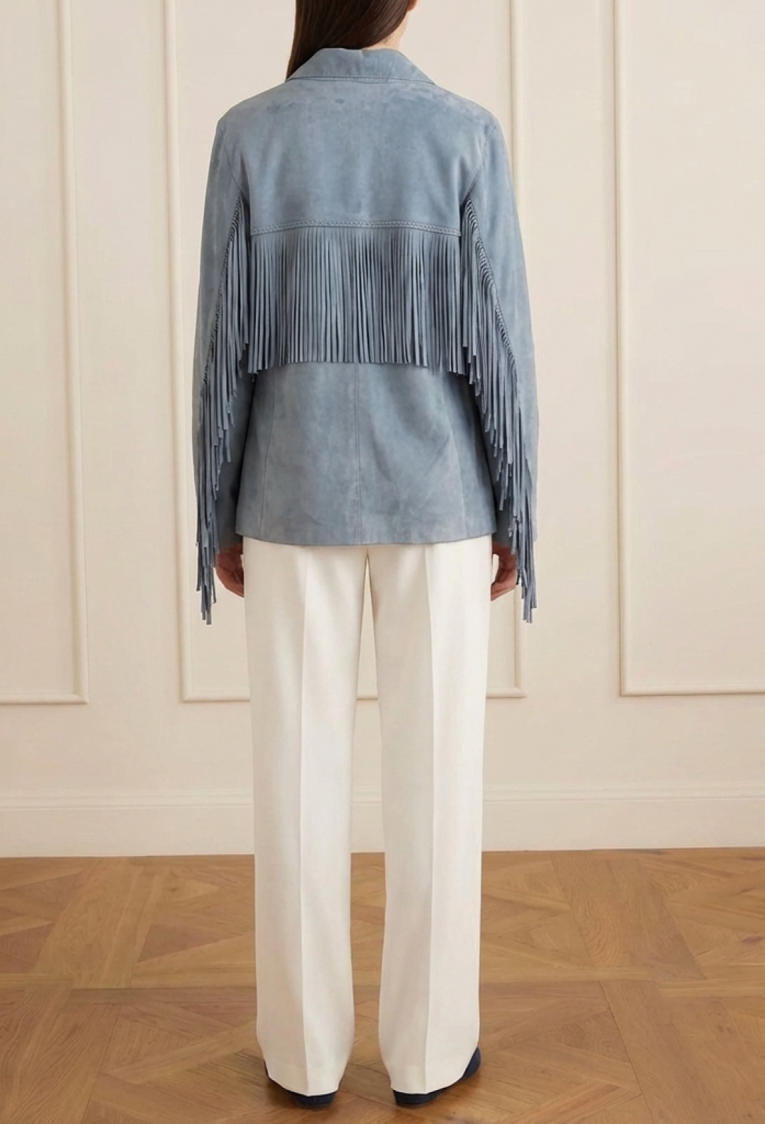 Calypso Suede Jacket by Curated Crowd Collective on curated-crowd.com