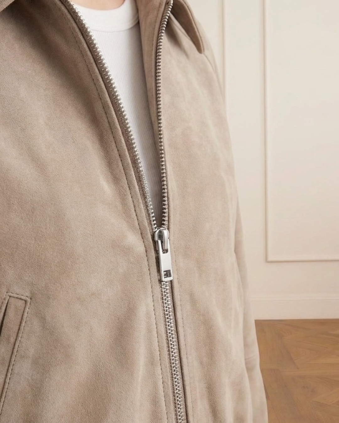 Alba Suede Jacket by Curated Crowd Collective on curated-crowd.com