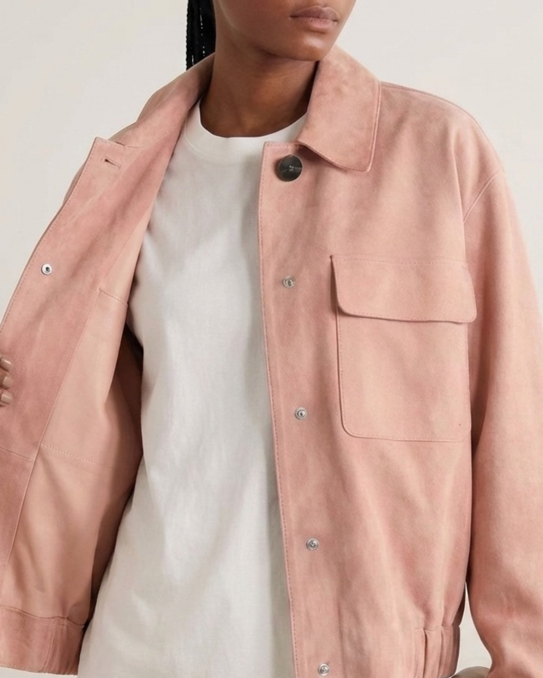 Infinite Suede Jacket by Curated Crowd Collective on curated-crowd.com