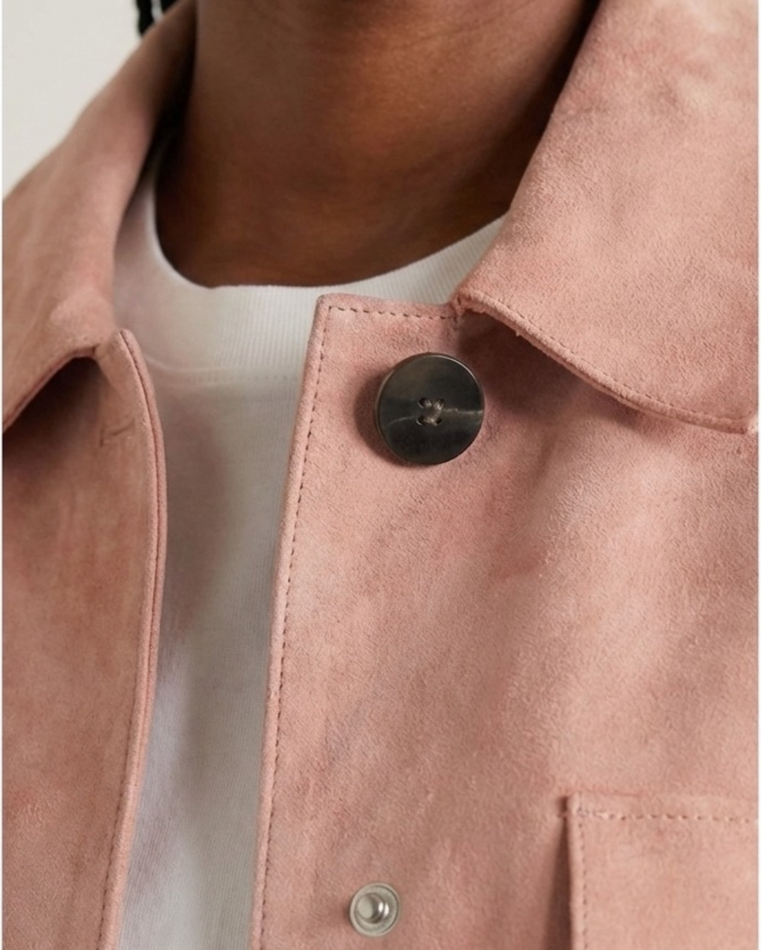 Infinite Suede Jacket by Curated Crowd Collective on curated-crowd.com