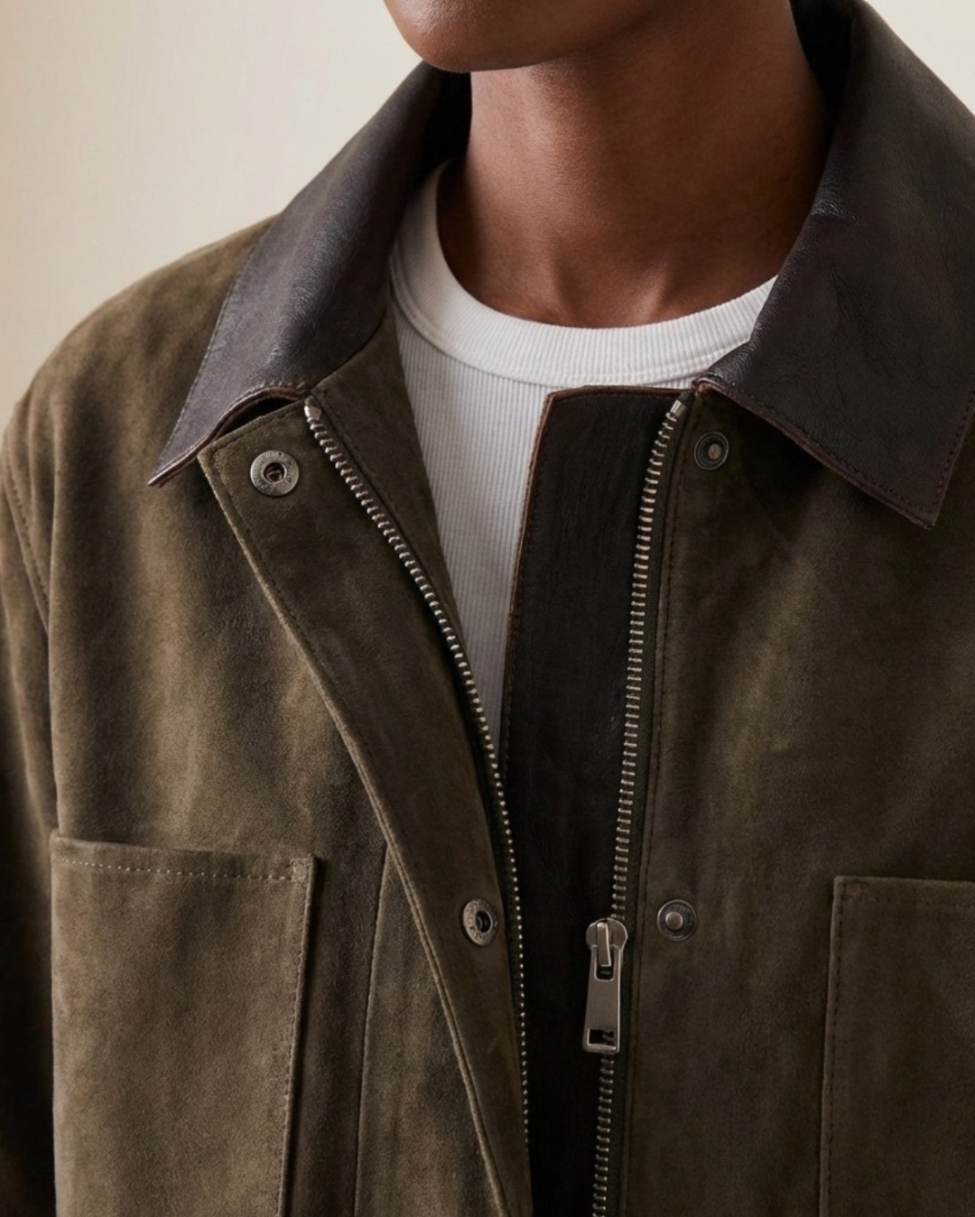 Auvette Suede Jacket by Curated Crowd Collective on curated-crowd.com