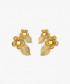Double Retro Flower Earrings by Sonia Petroff on curated-crowd.com