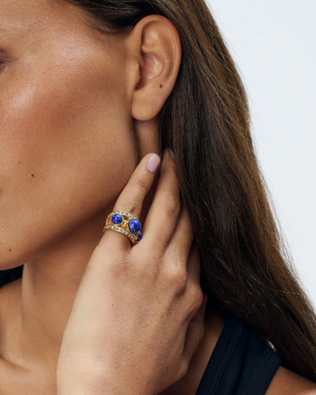 Cascata Pinky Ring by Sonia Petroff on curated-crowd.com