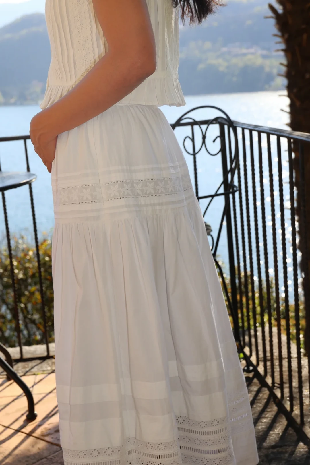 Elie Midi Skirt by H For Harmony on curated-crowd.com