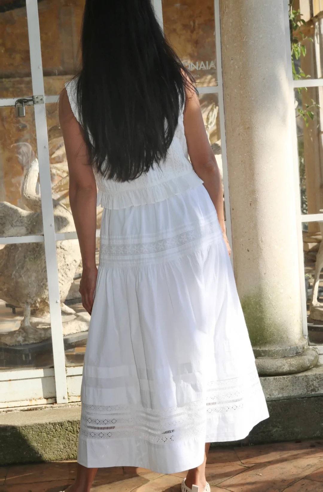 Elie Midi Skirt by H For Harmony on curated-crowd.com