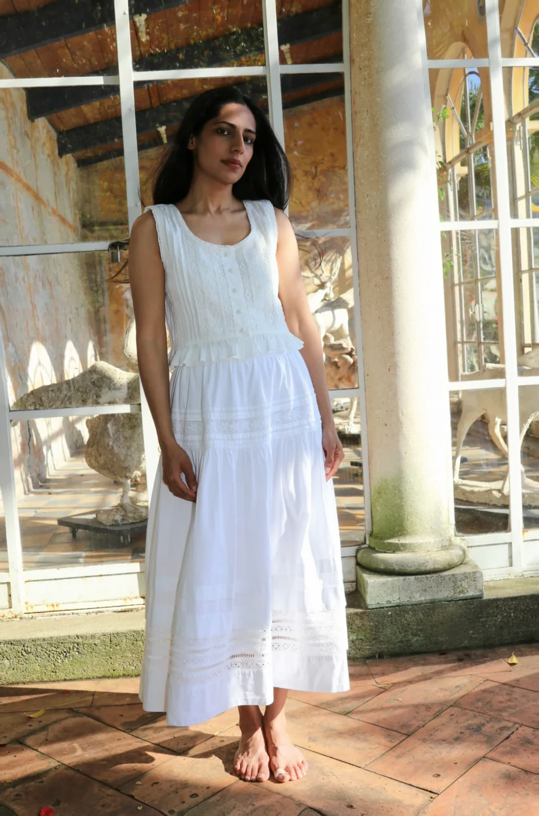 Elie Midi Skirt by H For Harmony on curated-crowd.com