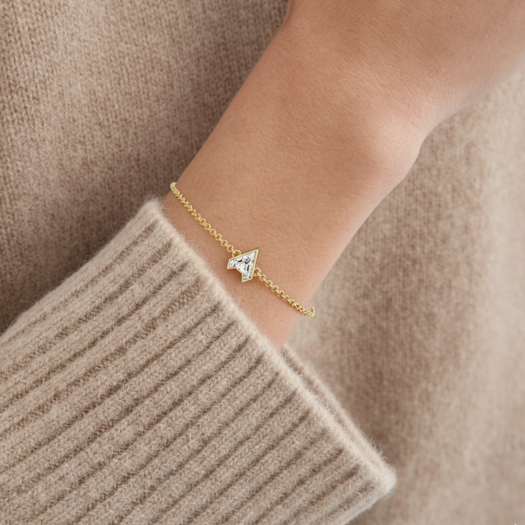 Alphabet Diamond Bracelet by MOH on curated-crowd.com