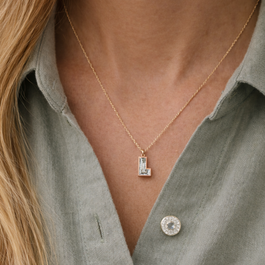 Alphabet Diamond Pendant by MOH on curated-crowd.com