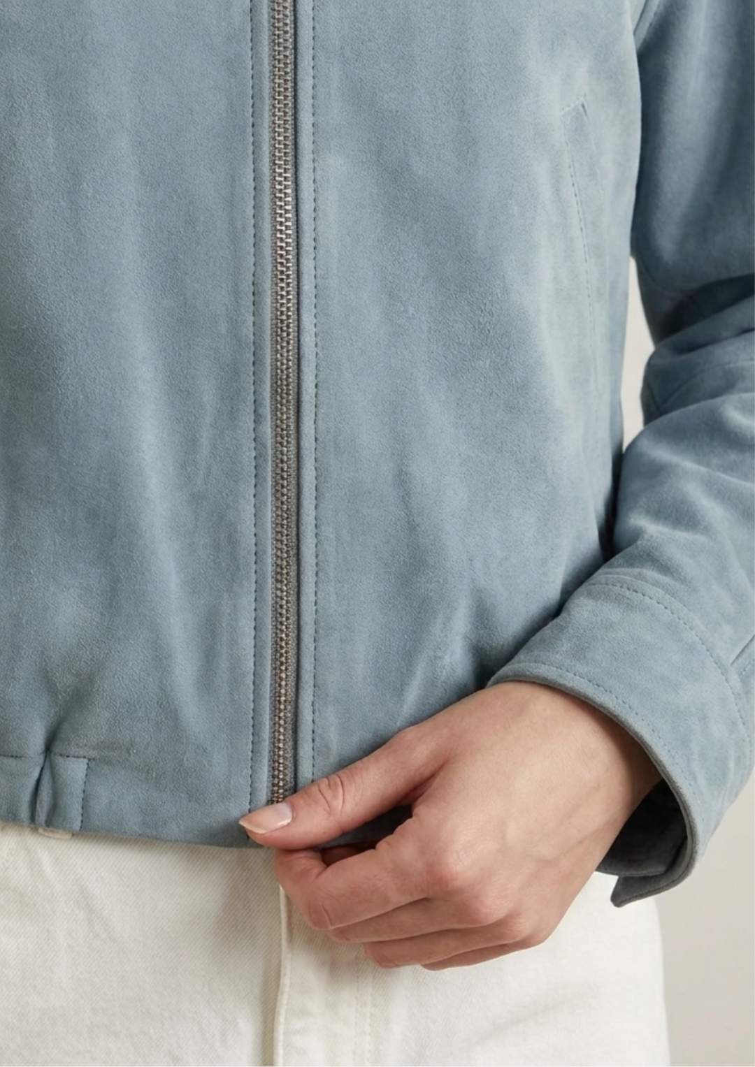 Alba Suede Jacket by Curated Crowd Collective on curated-crowd.com