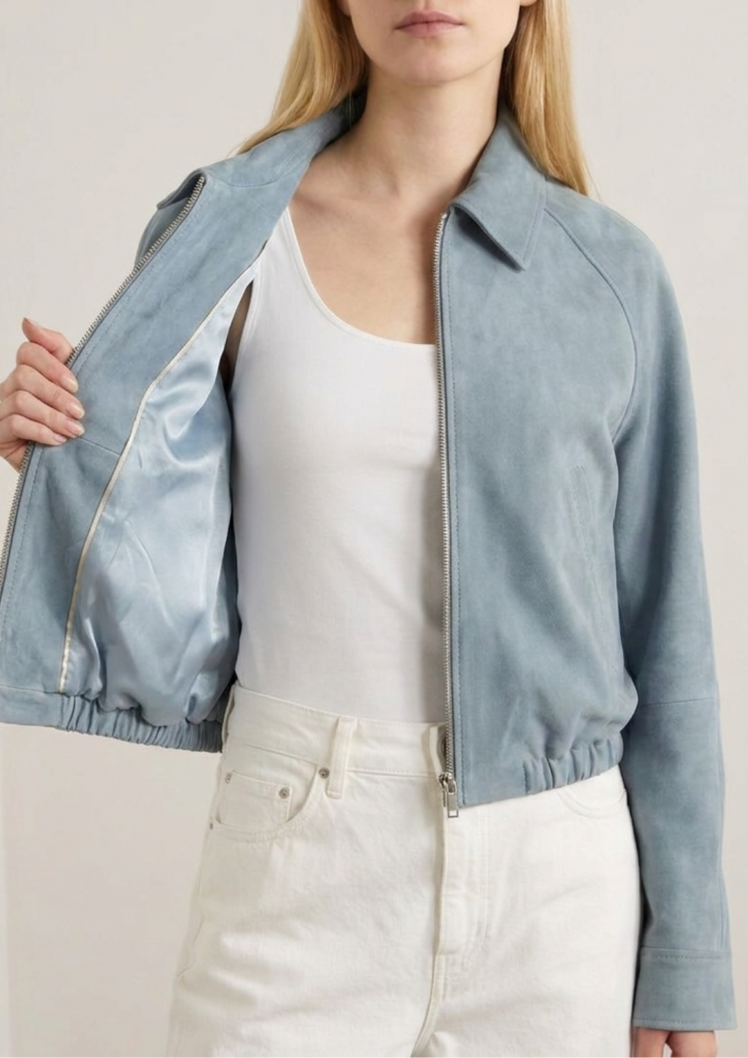 Alba Suede Jacket by Curated Crowd Collective on curated-crowd.com