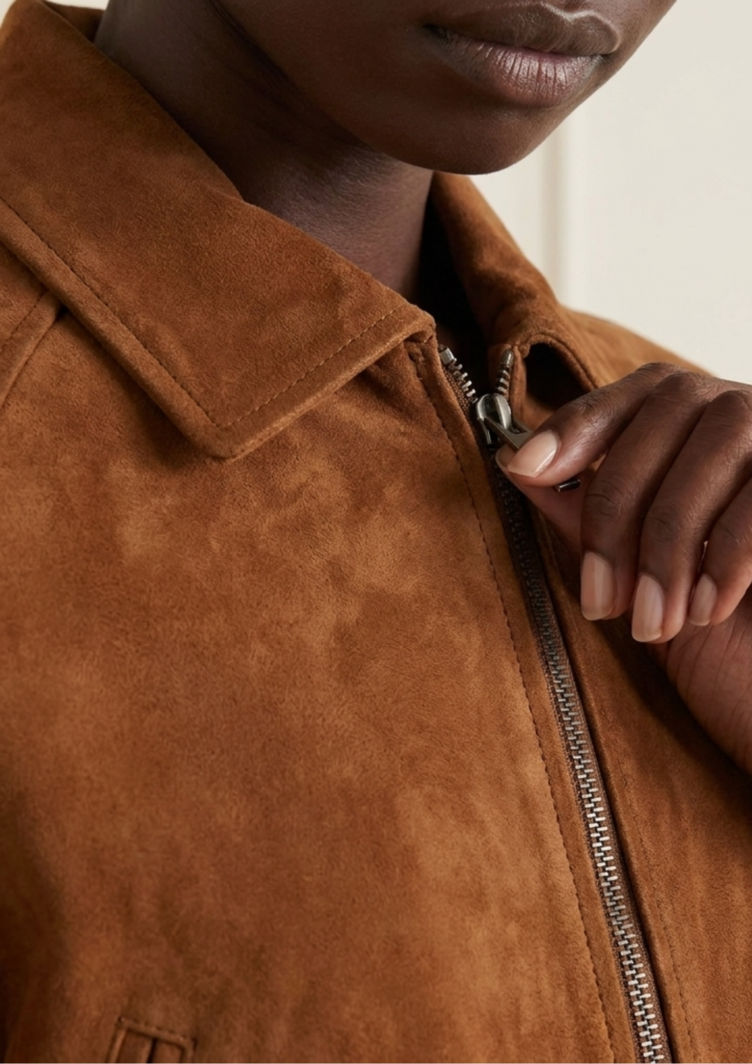 Alba Suede Jacket by Curated Crowd Collective on curated-crowd.com