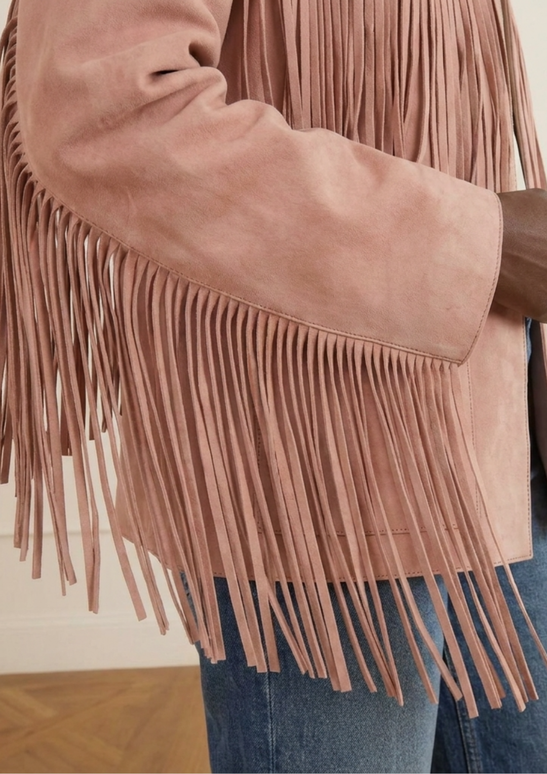Calypso Suede Jacket by Curated Crowd Collective on curated-crowd.com