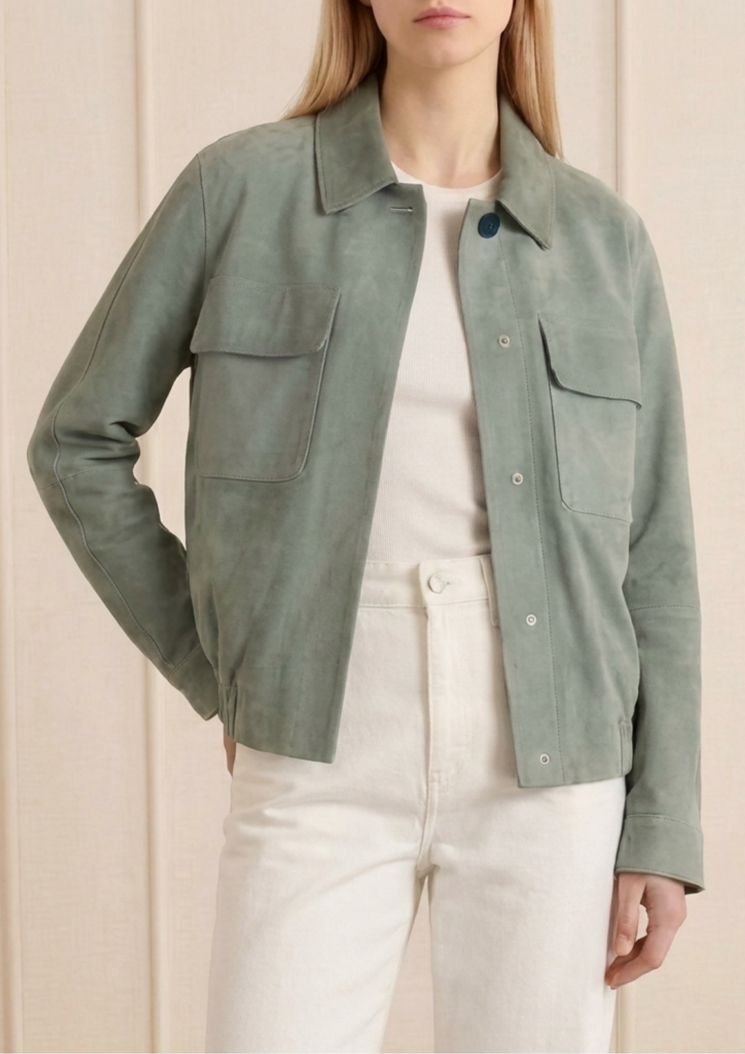 Infinite Suede Jacket by Curated Crowd Collective on curated-crowd.com