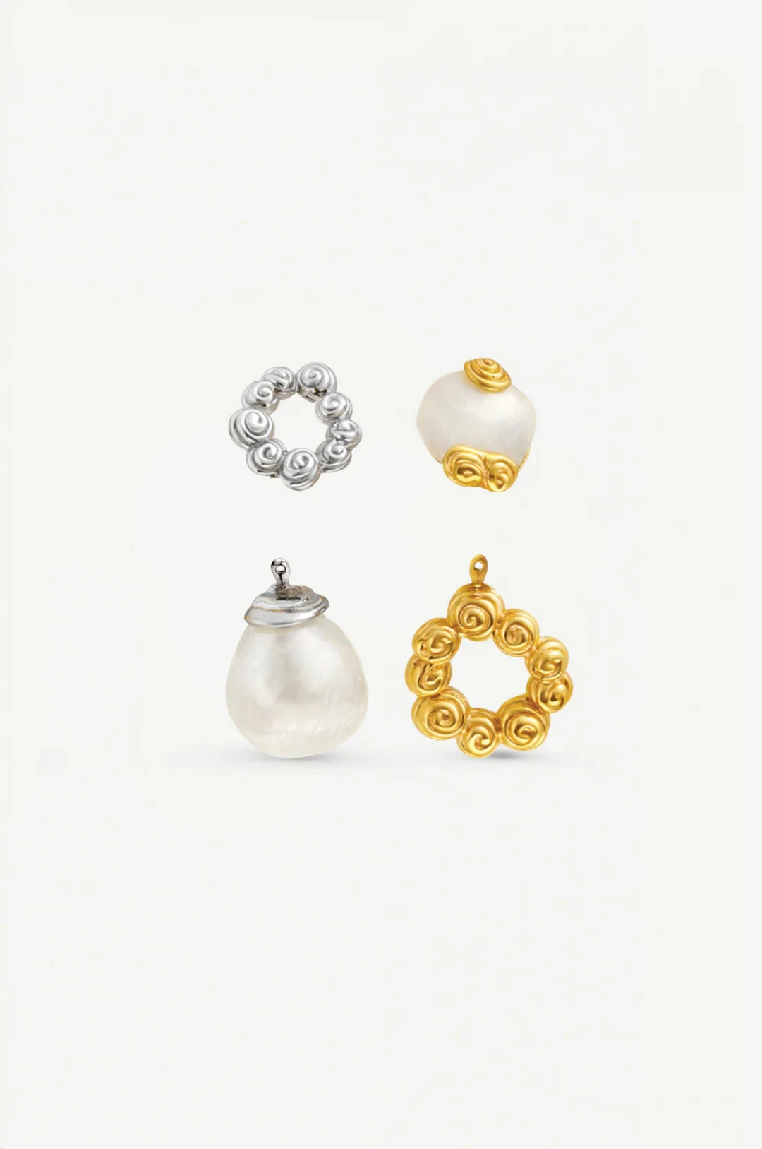 Bloom Interchangeable Earrings by Jude Benhalim on curated-crowd.com