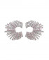 Starstruck Earrings Pink and White by Talita London on curated-crowd.com