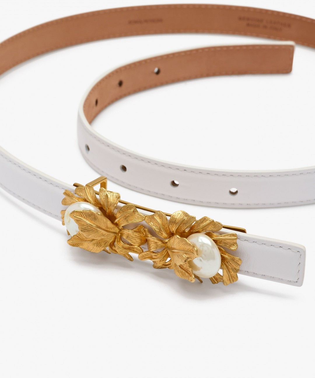 Moonflower Narrow Belt by Sonia Petroff on curated-crowd.com