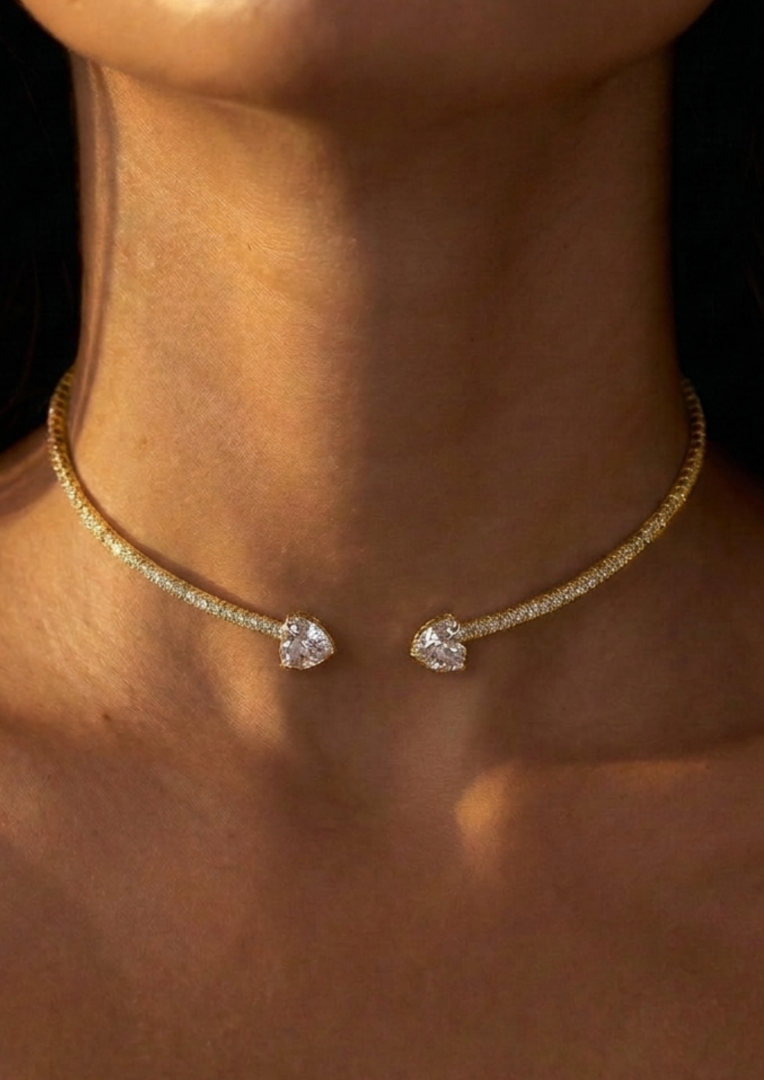 Twilight Gold Choker by Talita London on curated-crowd.com
