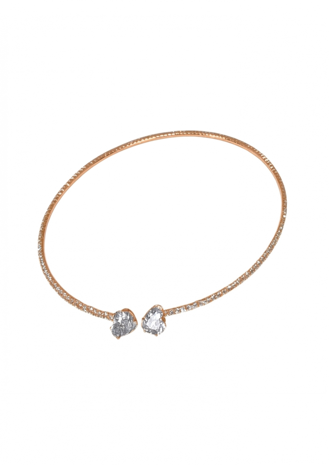 Twilight Rose Gold Choker by Talita London on curated-crowd.com