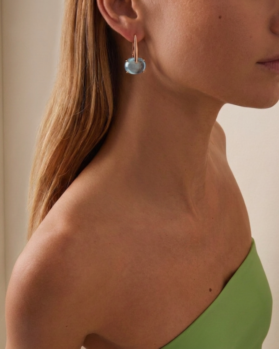 Sardinia Long Blue Topaz Earrings by MAVIADA on curated-crowd.com
