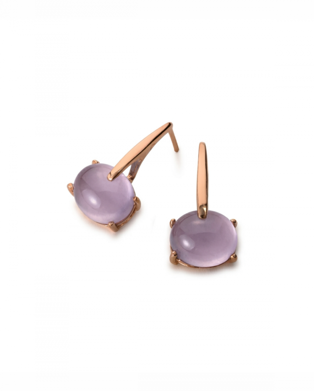 Sardinia Short Amethyst Earrings by MAVIADA on curated-crowd.com
