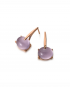 Sardinia Short Amethyst Earrings by MAVIADA on curated-crowd.com
