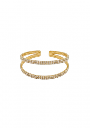 Inner Labyrinth Bracelet Gold by Talita London on curated-crowd.com