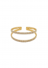 Inner Labyrinth Bracelet Gold by Talita London on curated-crowd.com