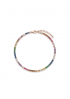 Rainbow Bracelet Rose Gold by Talita London on curated-crowd.com