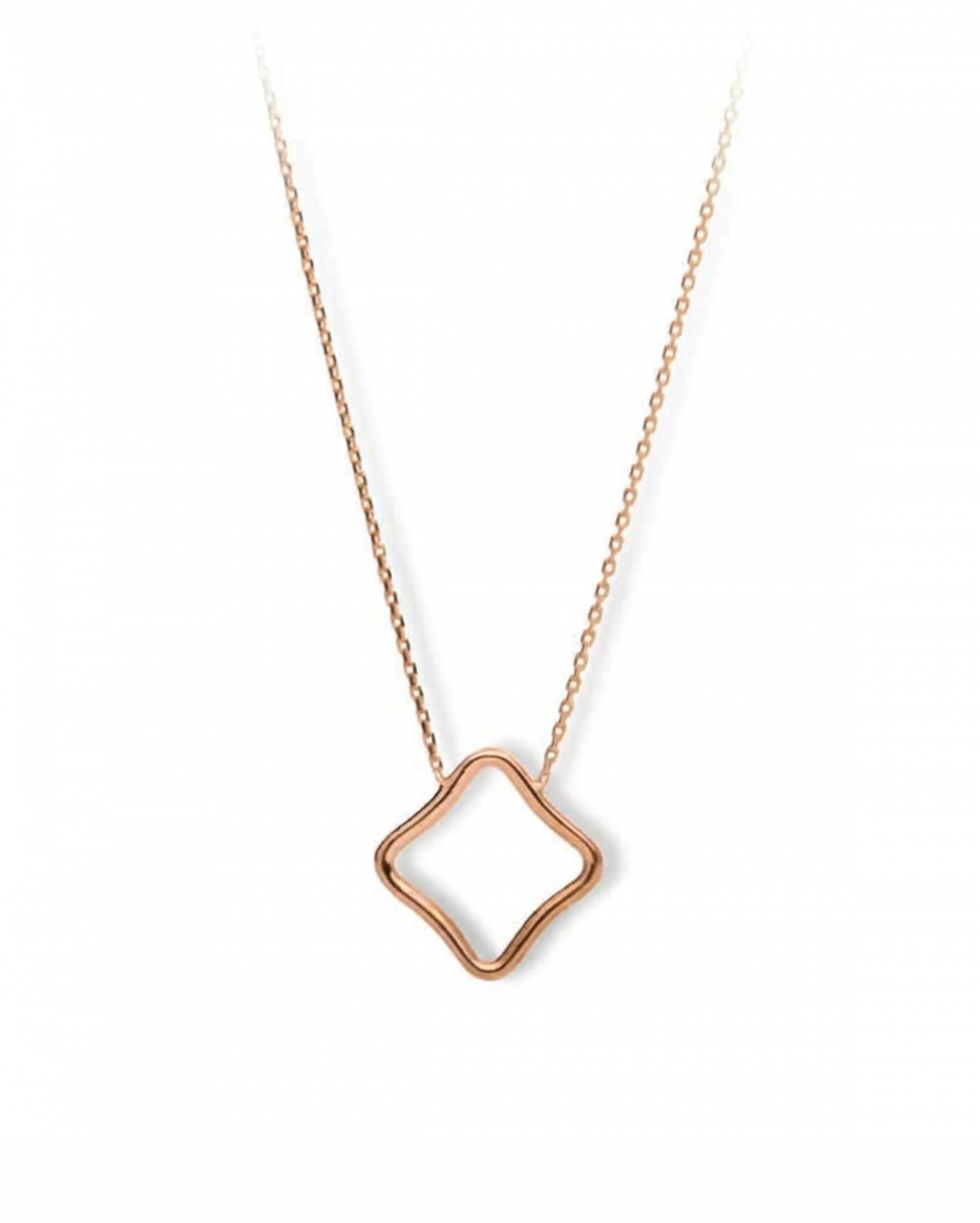 Bodrum Vermil Logo Large Rose Gold Necklace by MAVIADA on curated-crowd.com
