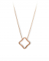 Bodrum Vermil Logo Large Rose Gold Necklace by MAVIADA on curated-crowd.com
