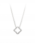Bodrum Vermil Logo Large Silver Necklace by MAVIADA on curated-crowd.com