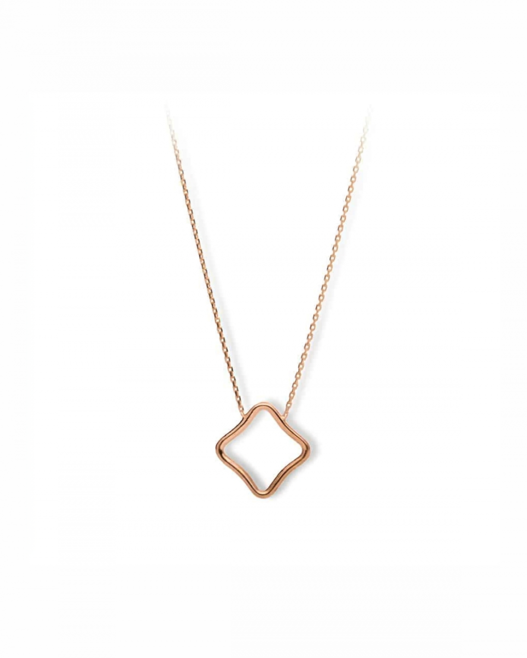 Bodrum Vermil Logo Small Rose Gold Necklace by MAVIADA on curated-crowd.com